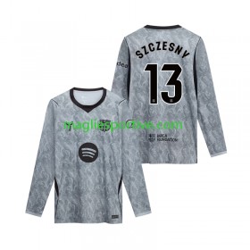 Completo Calcio Barcellona Wojciech Szczesny 13 Portiere Divisa Trasferta 2026-2027 ML